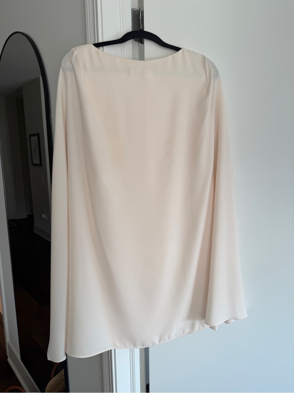 Ralph Lauren Cape Georgette Cocktail Dress - Picture 4 of 5
